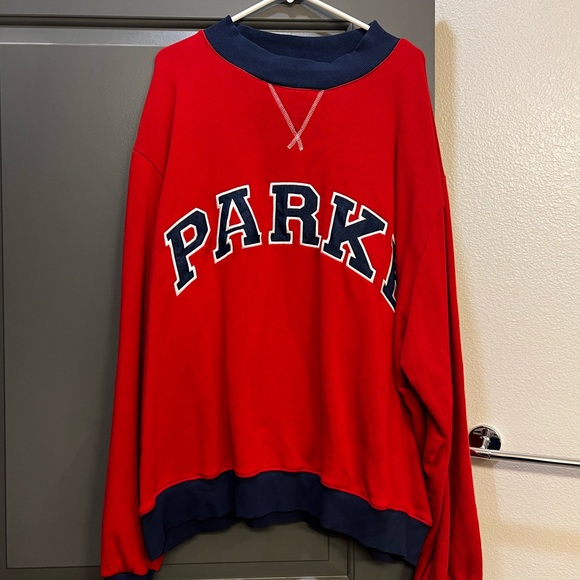 Parke Two Tone Varsity Mockneck - Picture 2 of 5